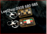 Key Ring-Móc khóa Phụ kiện trang trí cho các tín đồ hàng hiệu - HOT
