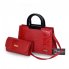 Túi xách bộ đôi quai nhựa WNTXV0815001 màu đỏ