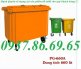 Thùng rác nhựa HDPE, xe thu gom rác, thùng rác 660l, thùng rác 240l, thùng rác hai bánh xe 120l