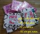 Drap trải giường Hello Kitty cho bé gái, drap hello kitty, chăn ga gối hello kitty