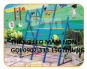 Thang leo ngoài trời, thang leo mầm non, thang leo tứ diện