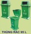 Thùng rác 95L MGB - Thùng rác công cộng 95L