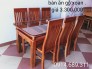 bàn ghế ăn gỗ xoan