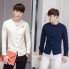 Áo sơ mi nam phối cổ sọc cá tính cxs660 size m,l,xl