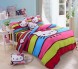 Bộ drap giường Hello Kitty, drap trải giường Hello Kitty, chăn ga gối hello kitty, Nguyên