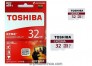 Thẻ nhớ chính hãng Toshiba 32Gb class 10
