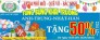 Khai trương cơ sở 4 tại quế võ atlantic giảm 50% học phí