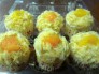 Cupcake trứng muối sốt phô mai