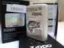 Zippo BẠC Antique Silver - Cá Chép ( mới nguyên hộp )