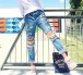 Quần jeans dài rách lỗ mã: qd1132