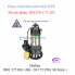 Bơm chìm hút bùn có phao NTP HSF250-1.75 26T/HSF250-1.75 20T
