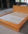 Giường gỗ Nhật 6 vai tự nhiên - GG304