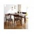 Bộ bàn ghế gỗ mặt nệm giá rẻ - BGNT763 (1m2, 4 ghế)