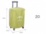 Túi bọc vali chính hãng Msquare 20