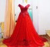 Áo cưới công chúa đỏ giá rẻ