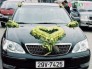 Mẫu hoa trang trí xe cưới cực ấn tượng - XH004
