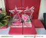 Cơ sở sản xuất biểu trưng gỗ đồng, kỷ niệm chương gỗ đồng, cúp pha lê giá rẻ