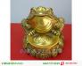 Cóc ôm tiền chữ Phúc, thiềm Thừ phong thủy cao 15cm