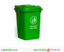 Thùng rác công cộng 60L nắp kín - TRVN49
