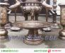 Mâm bồng, ĐK 35cm, mâm ngũ quả, mâm bồng Long Phượng, mâm bày bàn thờ, mâm đồng