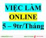 Việc Làm Thêm Ngoài Giờ 3h/Ngày Lương Rất Cao 5-7triệu/Tháng Không Yêu Cầu Kinh Nghiệm