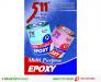 Keo Epoxy 511 chuyên dùng cấy thép bù long neo, chống dột, chống thấm