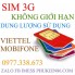 Bán sim 3g không giới hạn dung lượng tại Bình Dương