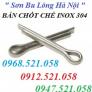 Bán chốt chẻ Inox 304 và chốt chẻ thép mạ kẽm 1335 Giải Phóng