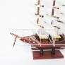 Mô hình thuyền gỗ cẩm 25cm (Gỗ Tự Nhiên)