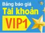 Có ngay tài khoản vip 1 của Mua bán nhanh
