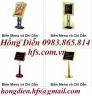 Biển chỉ dẫn, biển thực đơn, biển đón khách, biển chào mừng,