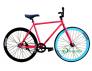 Xe đạp không phanh Fixed Gear F&m Màu Hồng, Hàng Nhập Khẩu Chính Hãng, Giá Cực Rẻ.