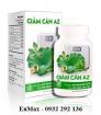 Giảm cân AZ giúp giảm cân hiệu quả sau 1 tháng sử dụng