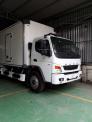 Xe tải Fuso 7.2 tấn thùng kín bảo ôn tiêu chuẩn châu Âu, hỗ trợ mua trả góp 80% giá xe