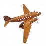 Mô hình Máy Bay Gỗ DOUGLAS DC-3 (Size Lớn)