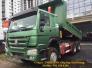 Xe ben 3 chân Howo 371 tải trọng 10-12 tấn thùng 10m3 đời 2017