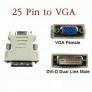 Đầu chuyển DVI 25 kim to VGA loại tốt giá rẻ tại Vi tính Hoài Bão