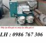 Cung cấp máy ép dầu lạc có 2 bình lọc 6yl-60,công suất 30kg/h giá tốt nhất.