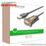 Cáp chuyển đổi USB to RS232 Ugreen 20222 dài 2m ( USB to Com Ugreen