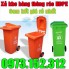 Thùng rác nhựa 120 lít, 240 lít, xe gom rác nhựa giá rẻ nhất