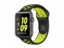 Apple Watch Sport (MP0L2) 42mm + (Series 2)Space Gray Aluminum Case - Black/Volt Sport Band
