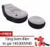 Ghế Hơi Intex Bộ 2 Món ,Chất Liệu Cao Cấp Bọc Nhung Mềm Mại, Không Thấm Nước - Tặng Kèm Bơm Hơi - MSN383192