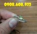 Nhẫn đá Peridot thiên nhiên siêu xanh, Bells House chuyên nhẫn bạc 925 cho nữ,