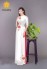Vải áo dài in hoa đơn giản dễ thương