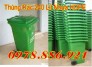 Bán thùng rác 120 lít,240 lít, 660 lít nhựa HDPE nhập khẩu Thái Lan giá tốt