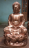 Đúc tượng Phật adida bằng đồng cao 70cm