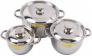 Bộ nồi fivestar 3 chiếc nắp inox
