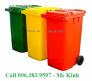 Thùng rác nhựa bán giá sỉ, thanh lý thùng rác 120l - 240l - 660l