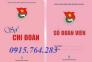 Bán sổ đoàn viên, sổ chi đoàn