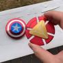 Con quay spinner Captain America QUAY CỰC CHUẨN Fidget Spinner